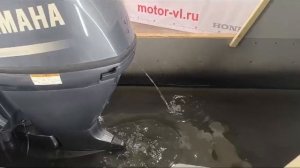 Запуск двигателя Yamaha F30