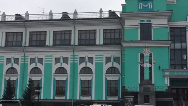 Train Station in Omsk SIBERIA Russia смотреть онлайн