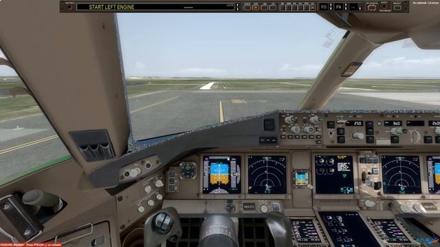 Azur Air Line Prepar3d V3 Demo PMDG777 Rome Nice смотреть онлайн