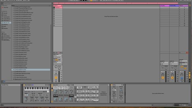 Ableton - Alternative MIDI drum sequencing techniques with Max for Live смотреть онлайн