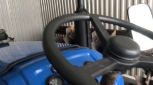 Запуск минитрактора Синтай ХТ 224 зимой