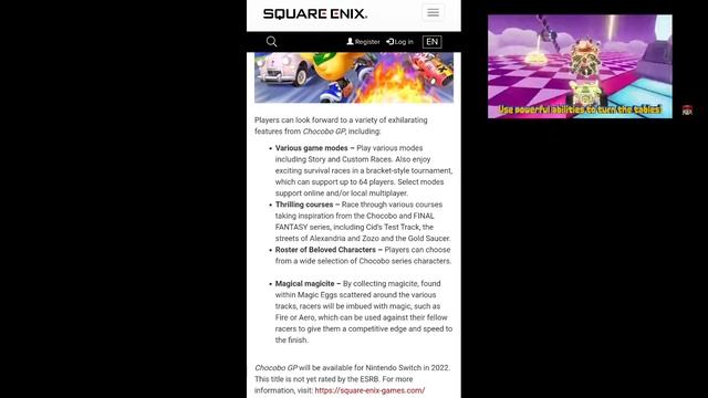 Chocobo Racing is getting a SEQUEL! #chocoboracing