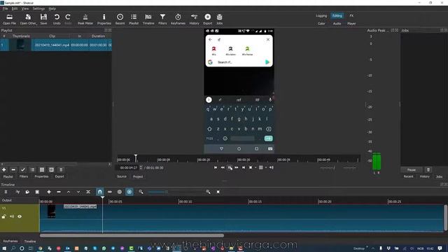 Remove Audio From Video in Shotcut Video Editor смотреть онлайн