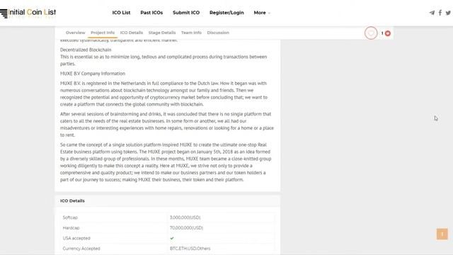 ICO Details for MUXE Coin | Initial Coin List смотреть онлайн