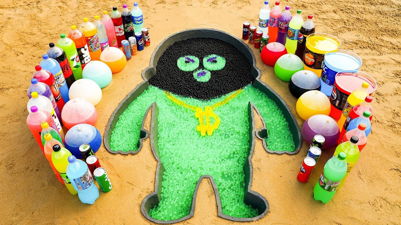 Как сделать БОЛЬШОЙ УКРОП с Orbeez, шариками Pepsi, 7up, Mtn Dew, Fanta, Coca Cola вместо Mentos смотреть онлайн