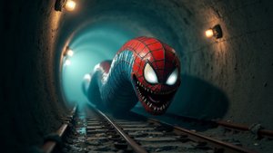 Мультфильмы | ЧЕЛОВЕК ПАУК превратился в ЧЕРВЯ|Мультик про ЧЕЛОВЕКА ПАУКА