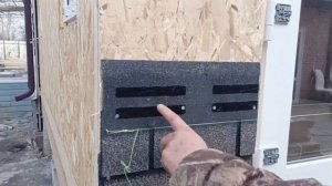 дом из сип панелей, делаем фасад хауберг.