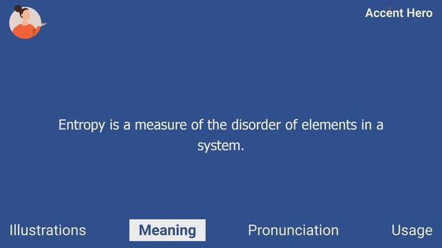 ENTROPY - Meaning and Pronunciation
