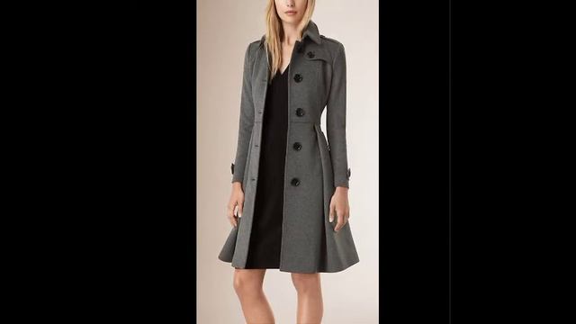 Top Collection Of Winter Long Coat/Trench Coat/Jacket/Aline Stylish Coat For Girls смотреть онлайн