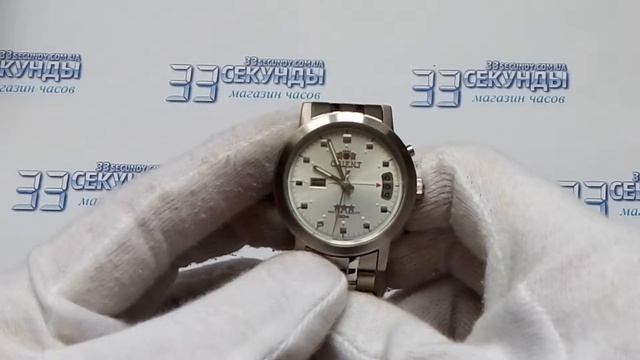 Orient CEM5G004WJ часы мужские механические видео обзор
