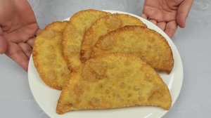 ЧЕБУРЕКИ С МЯСОМ И ДЖУСАЕМ - Вкусные, Хрустящие и Сочные❗ Легкий рецепт чебуреков.