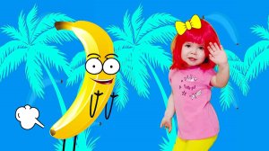 Banana | Parody - D Billions | Kids Songs with Nastya
