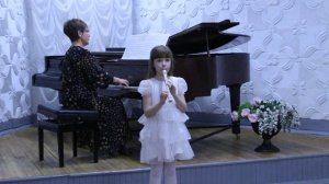 Танец фарфоровой куколки Шаймухаметова Катя, блокфлейта