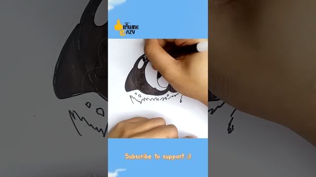 How to Draw An Orca | Easy Drawing Tutorial for Kids | Drawing Eazy | Short