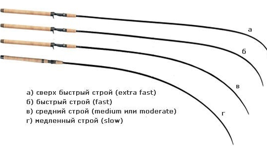 Что означает строй спиннинга