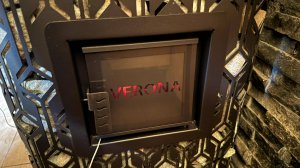 Рекорд температуры камня в закрытой каменки печи Верона / Verona