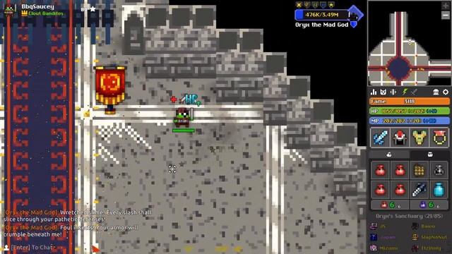 RotMG how to cross Oryx 3 Heavens смотреть онлайн