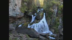 4К   Алтай горный - водопад