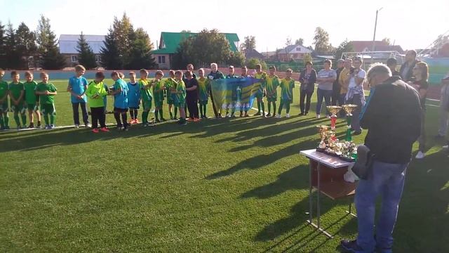 Футбол в Парабели 2007г.р., 2010гр награждение Парабель 08 09 2019г