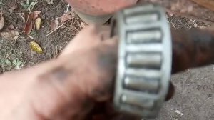 Прикипевший задний ступичный подшипник Таврия.