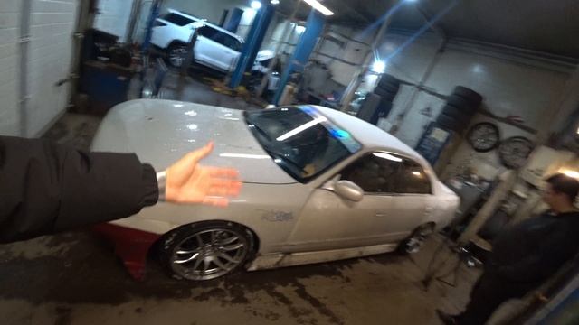 ХРОМ ручки от TOYOTA CROWN установил СВЕТЛЯЧКИ  TOYOTA CHASER