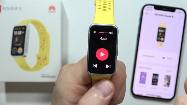 HUAWEI Band 9: Control Phone Playback Tutorial #huaweiband смотреть онлайн