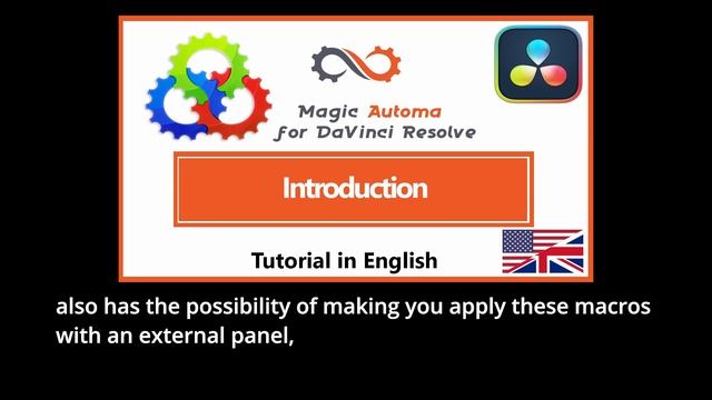 Magic Automa for DaVinci Resolve - Introduction смотреть онлайн