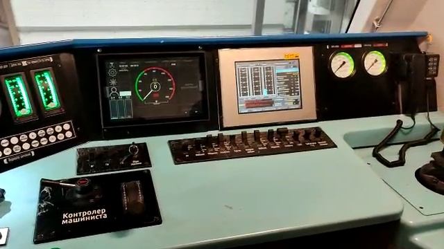 БОРТ- Локомотивная система безопасности движения в кабине тепловоза СКD9C смотреть онлайн