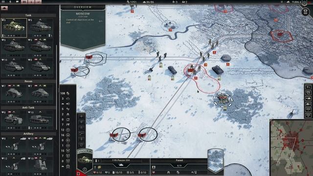 Panzer Corps 2 - Beta Preview, Barbarossa Moskau, Norden unter Druck смотреть онлайн