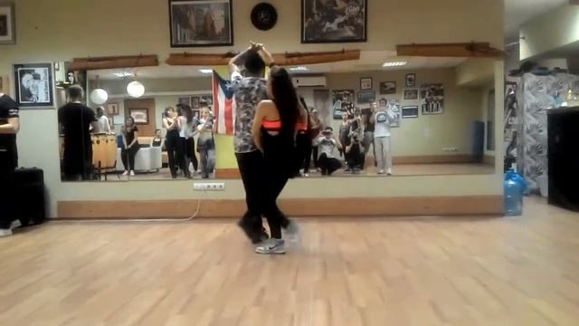 SALSA CUBANA (CASINO) Advanced. Yoanis Meneses & Olga Samoilova смотреть онлайн
