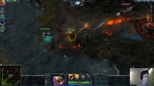 Heroes of Newerth. MOBA MMO Firstlook Gameplay. 8/10 смотреть онлайн