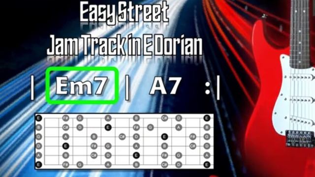 Easy Street Backing Track in E dorian