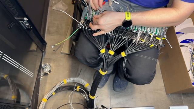 Расшивка витой пары в патч-панель смотреть онлайн