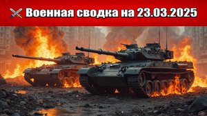 «Часов Яр: прорыв обороны и окружение ВСУ!»: Военная сводка с фронта СВО на 23.03.2025