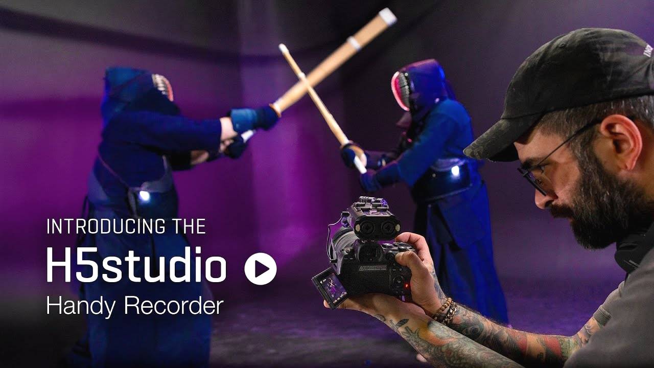 Zoom H5 Studio: Handy Recorder Introducing
