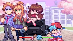 Friday Night Funkin MOD MONIKA FULL WEEK