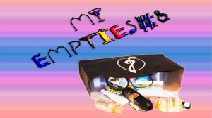 #1.Пустые баночки декабря.YvesRocher,Organic Shop,Avon,Oriflame