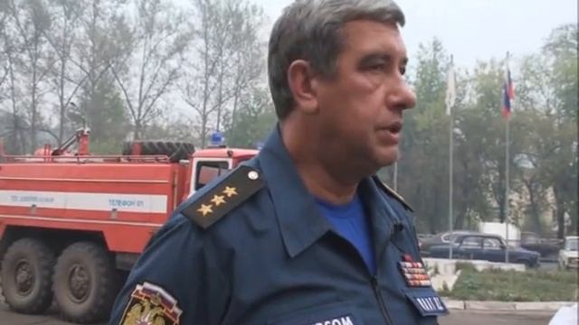 Пожары в Сарове: оперативное интервью 19:45 05.08.2010