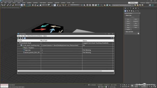 92 - Восстановление ссылок на текстуры с помощью Asset Tracking в 3ds Max 2025