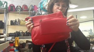 КРАСНАЯ прекрасная. Три сумочки натуральная кожа. ВАША любимая сумка.