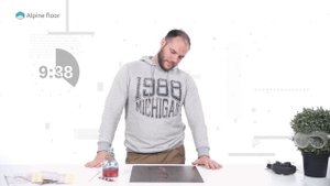 Тест водостойкости кварцвиниловой плитки