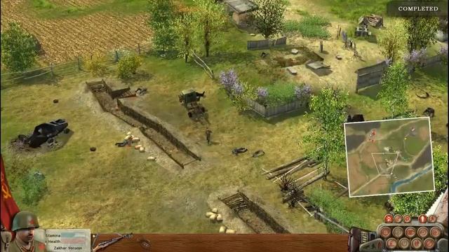 Soldiers: Heroes of World War II 25.Díl Bonus Missions- Hutor смотреть онлайн