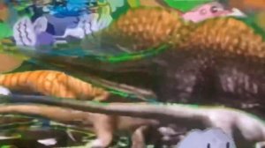 Animal stampede green screen