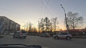 Таймварп на авто по городу #3