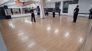 20 марта. Танго: флик, открытие, новый шаг в файв-степе. Под конец 1.5 минуты венского