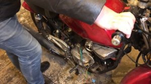 Запуск двигателя с самодельным коммутатором и катушкой