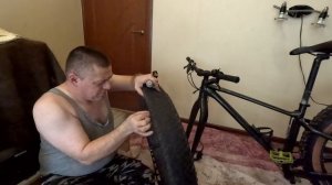 Рембаза в эфире.Меняем зимние покрышки на летние у фэтбайка Giant Yukon 2.Бескамерка или камеры?
