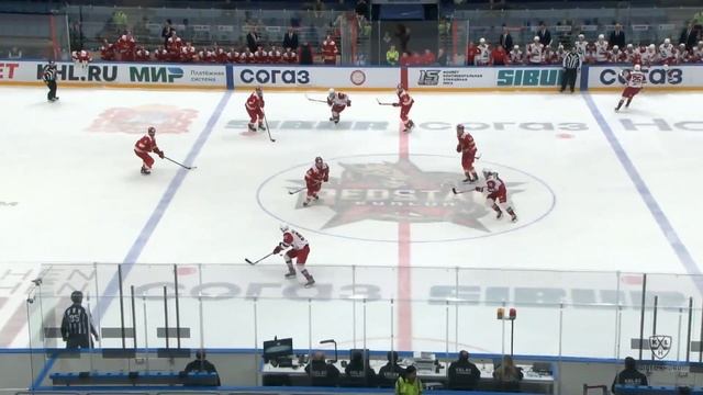 Никулин забивает с передачи Алексеева / Nikulin scores off Alexeyev feed смотреть онлайн