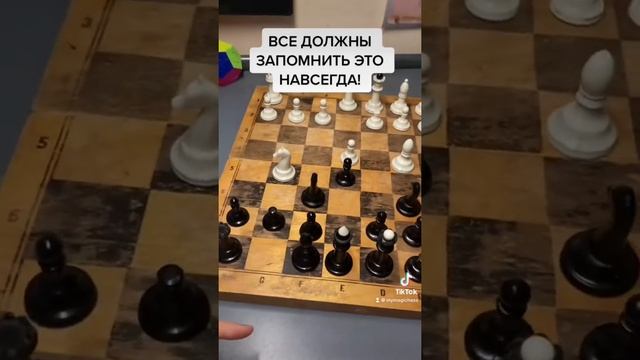 Запомните эту ловушку #шахматы #шахматыдлявсех #шахматныеловушки #chess