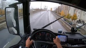 POV truck Driving MAN TGX 470 Mannheim Germany 🇩🇪